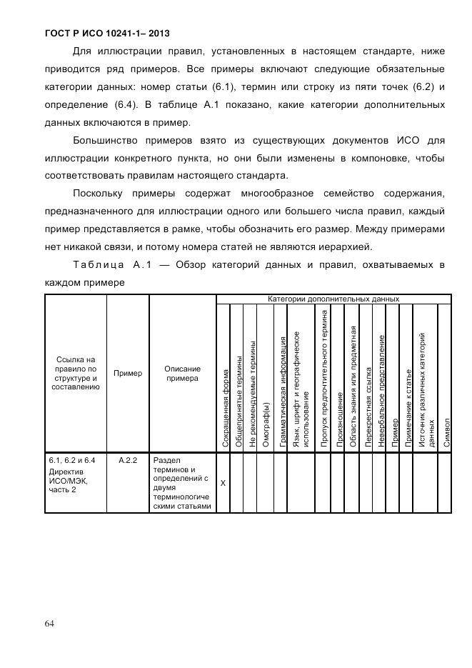 ГОСТ Р ИСО  10241-1-2013, страница 70