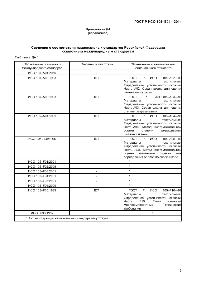 ГОСТ Р ИСО  105-E04-2014, страница 7