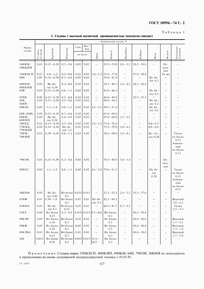 ГОСТ 10994-74, страница 2