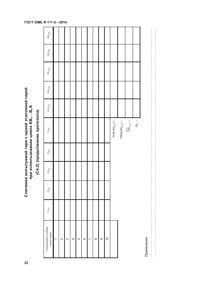 ГОСТ OIML R 111-2-2014, страница 39