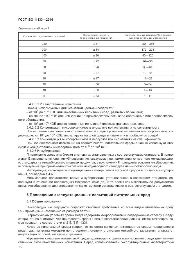 ГОСТ ISO 11133-2016, страница 22