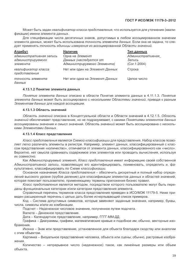 ГОСТ Р ИСО/МЭК 11179-3-2012, страница 43