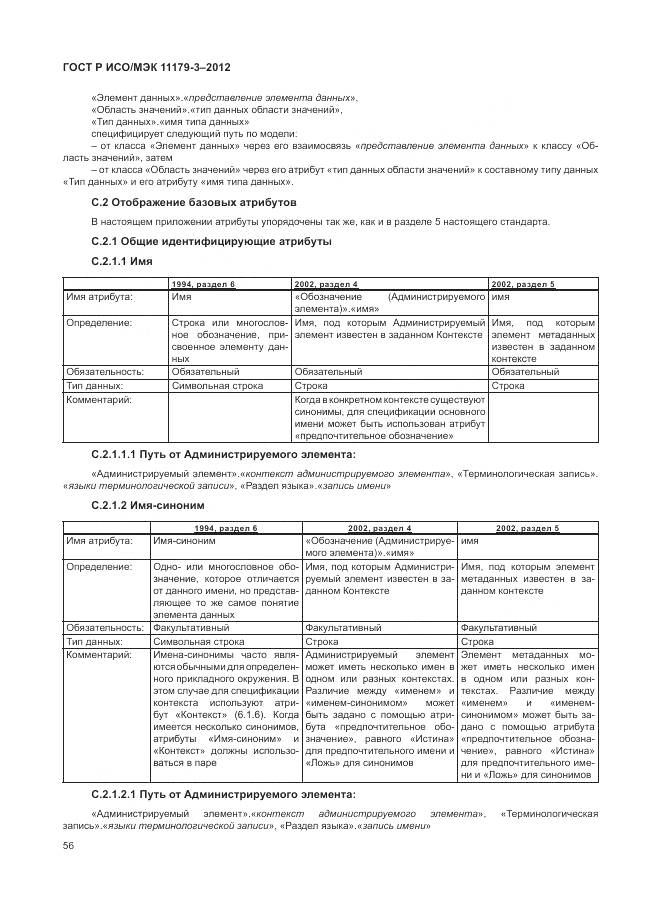 ГОСТ Р ИСО/МЭК 11179-3-2012, страница 60