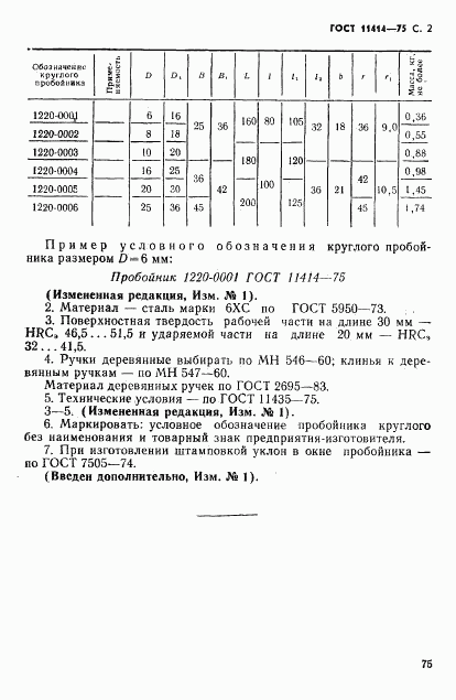 ГОСТ 11414-75, страница 2