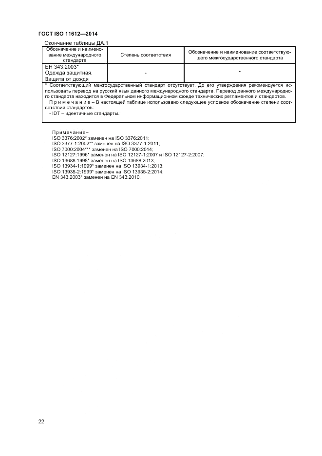 ГОСТ ISO 11612-2014, страница 26