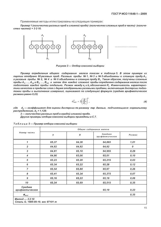 ГОСТ Р ИСО 11648-1-2009, страница 19