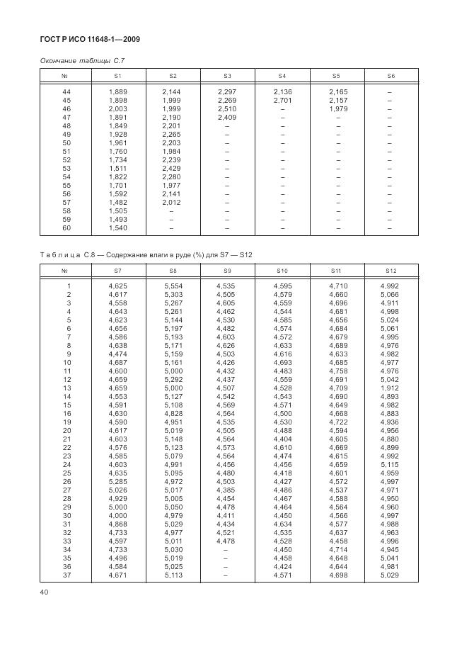 ГОСТ Р ИСО 11648-1-2009, страница 44