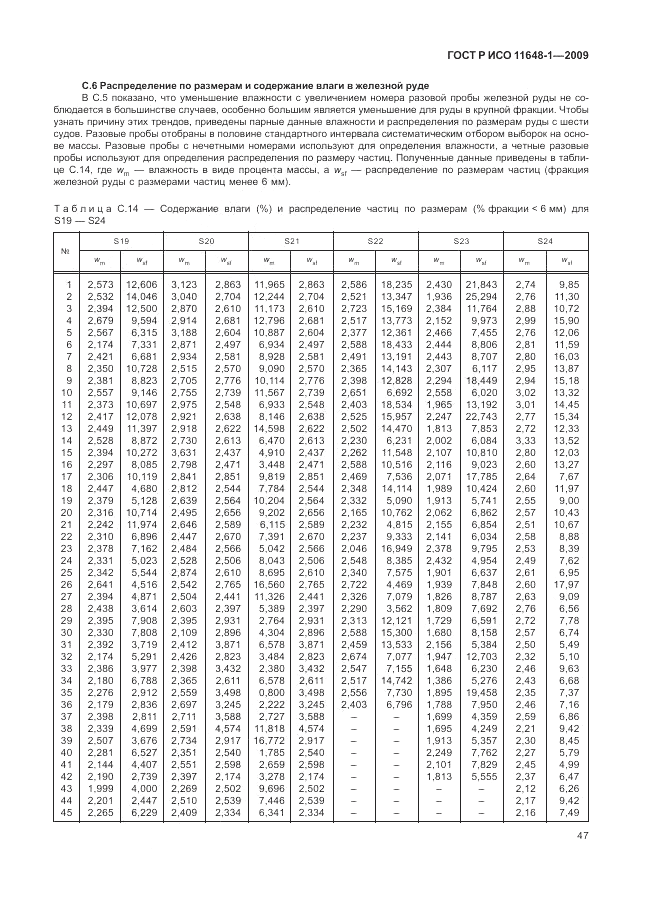 ГОСТ Р ИСО 11648-1-2009, страница 51