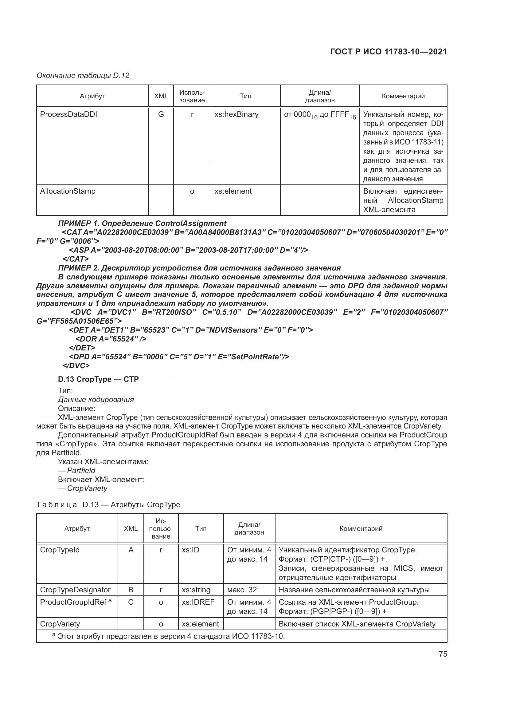 ГОСТ Р ИСО  11783-10-2021, страница 79