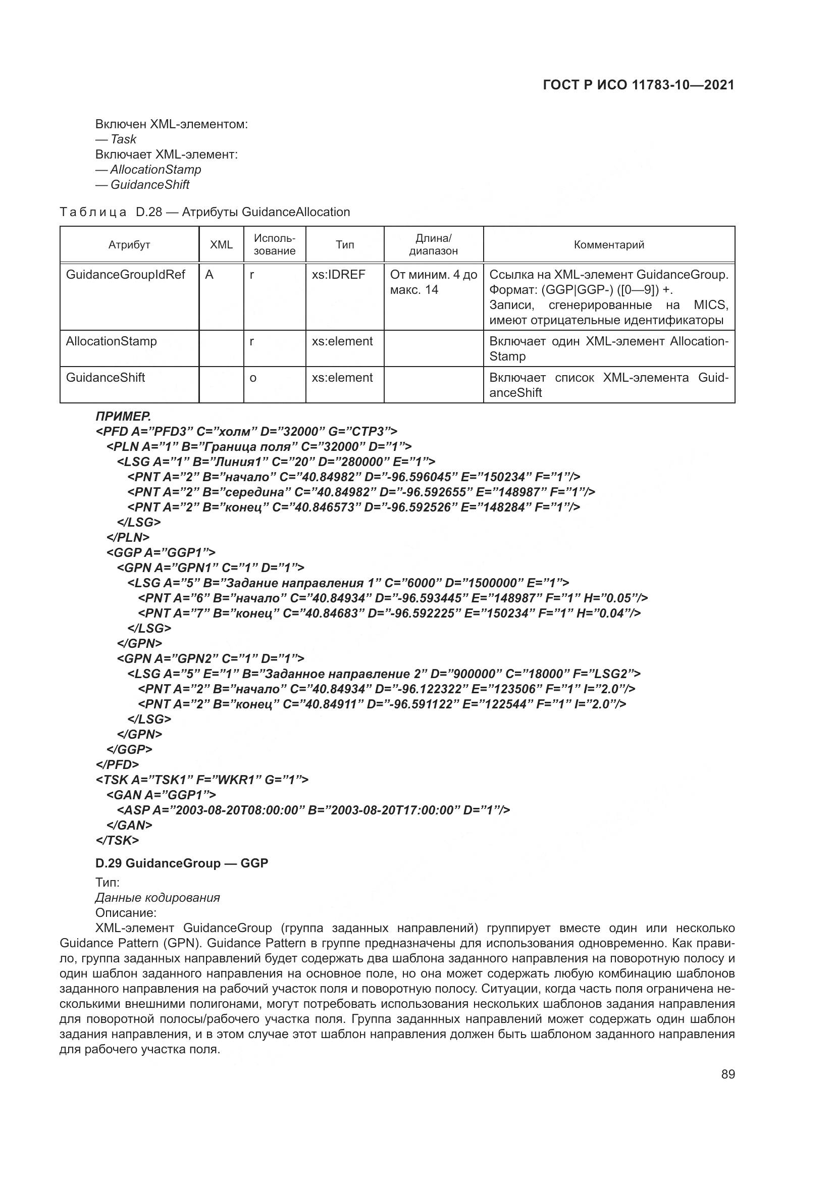 ГОСТ Р ИСО  11783-10-2021, страница 93
