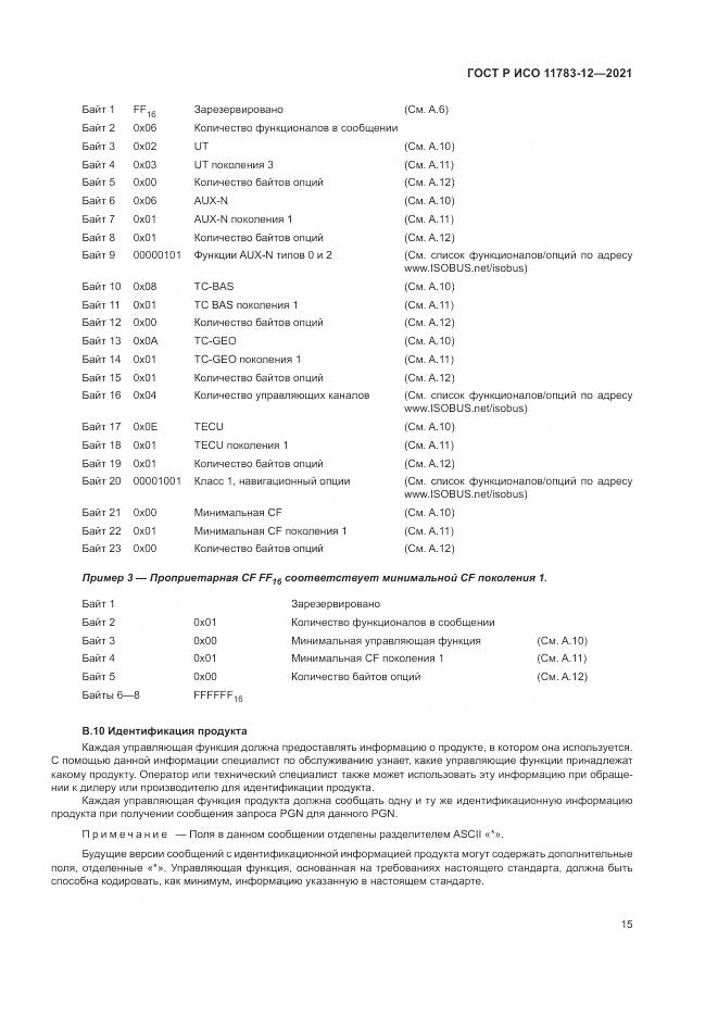 ГОСТ Р ИСО  11783-12-2021, страница 19