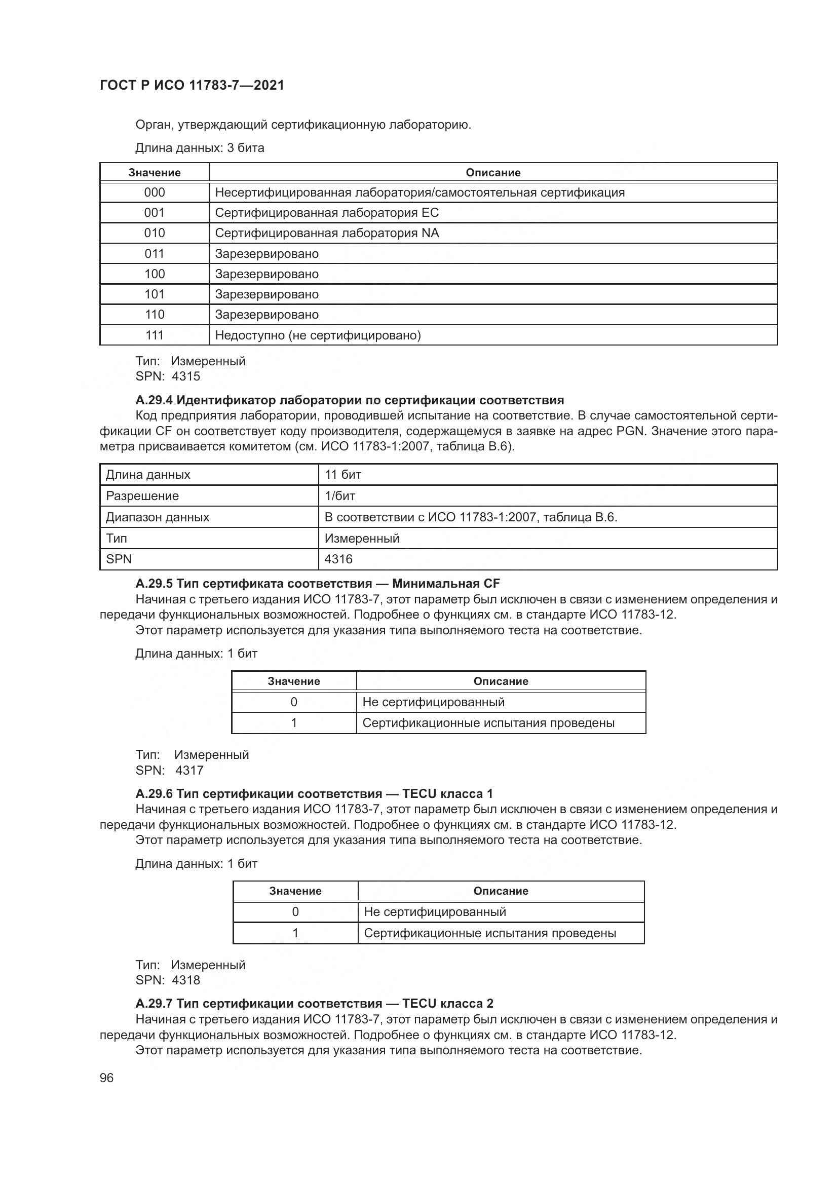 ГОСТ Р ИСО  11783-7-2021, страница 100