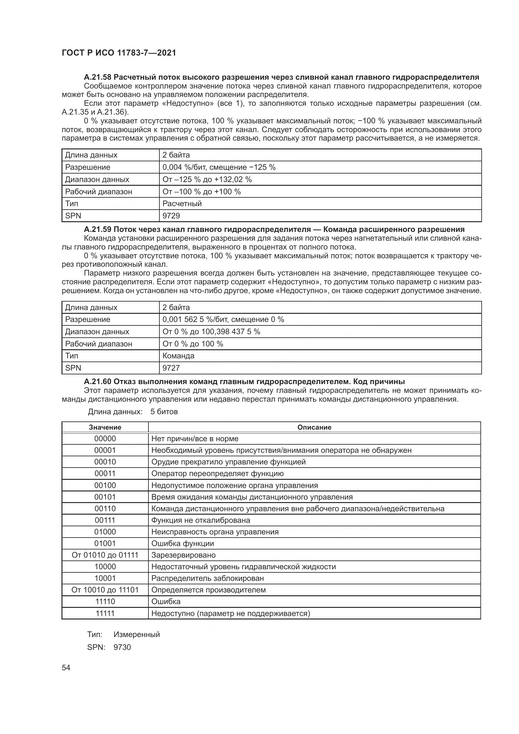 ГОСТ Р ИСО  11783-7-2021, страница 58