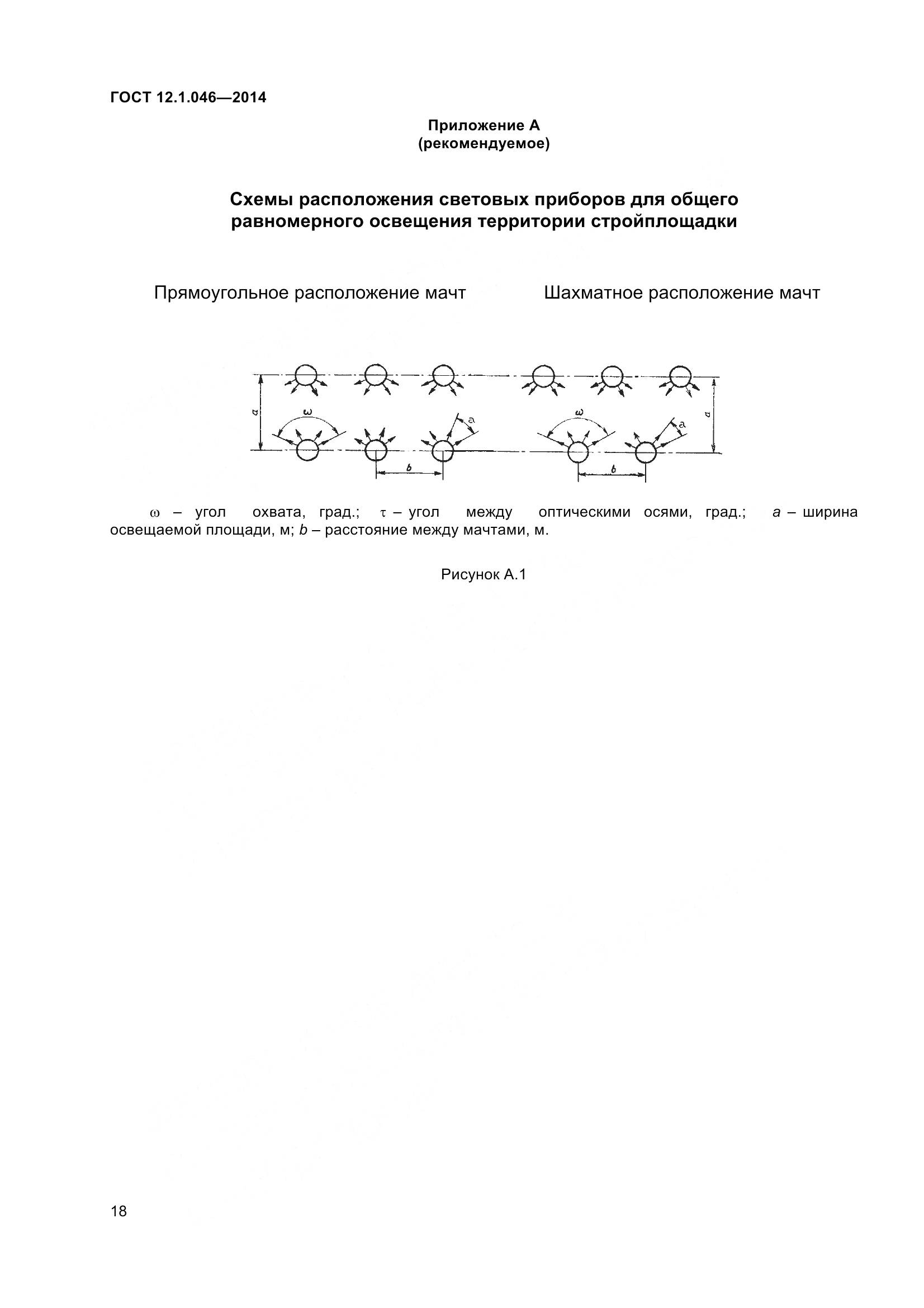 ГОСТ 12.1.046-2014, страница 23