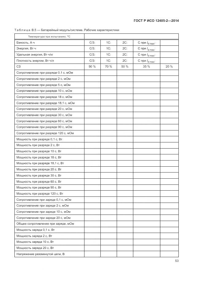 ГОСТ Р ИСО 12405-2-2014, страница 57