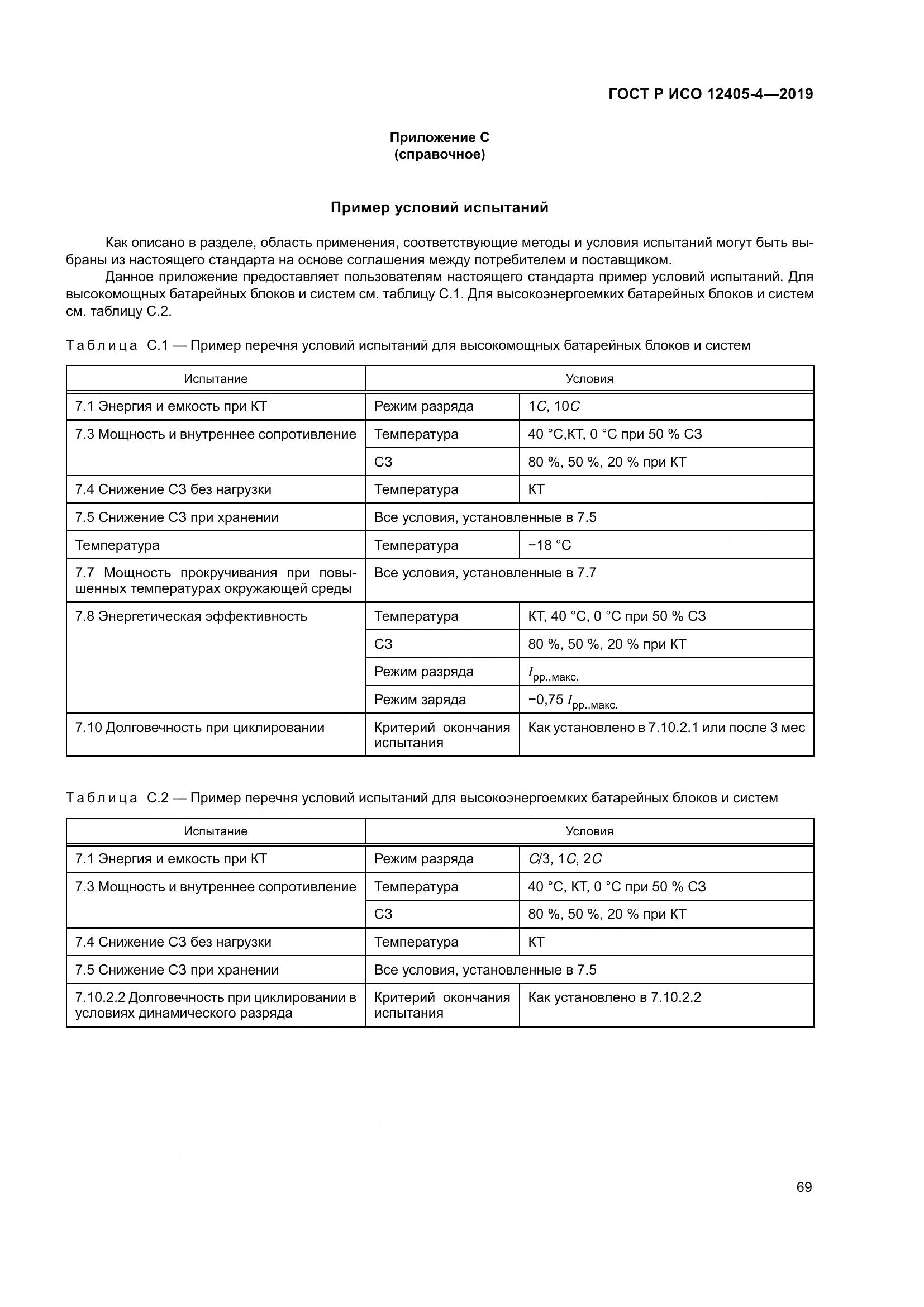 ГОСТ Р ИСО  12405-4-2019, страница 73