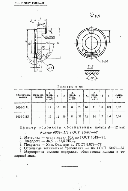 ГОСТ 13061-67, страница 2