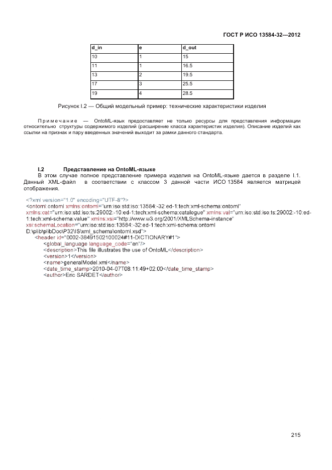 ГОСТ Р ИСО 13584-32-2012, страница 219