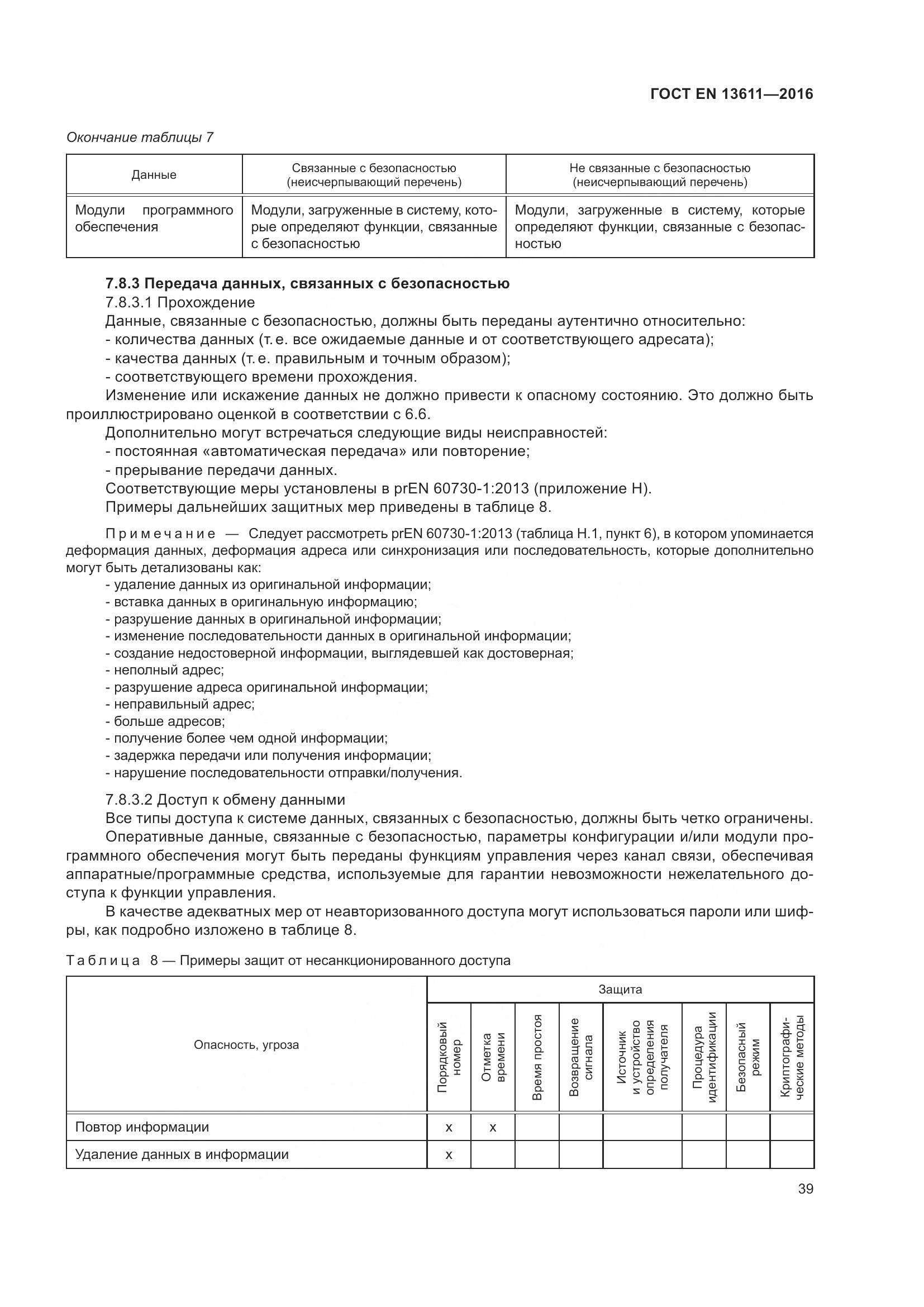 ГОСТ EN 13611-2016, страница 45