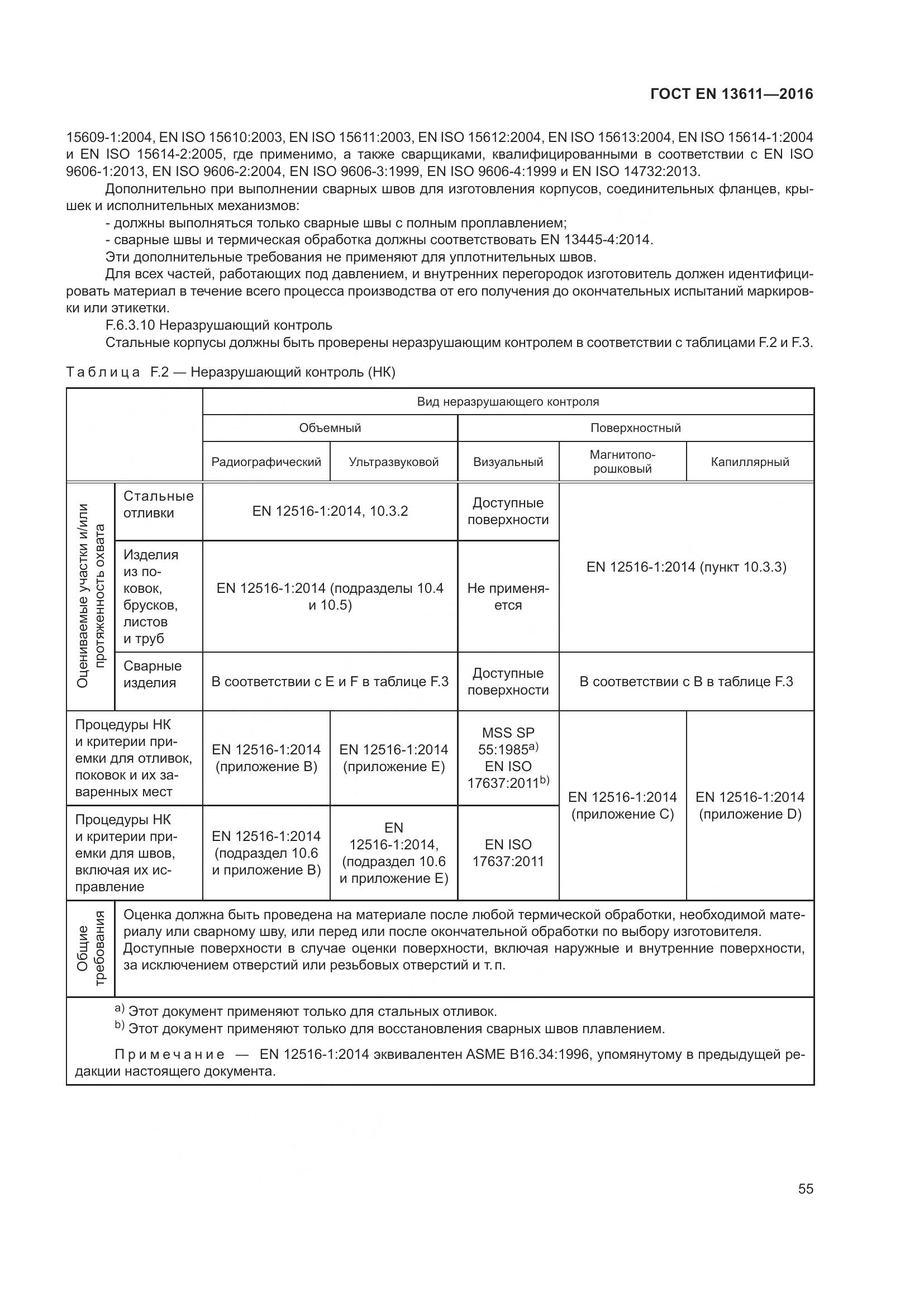 ГОСТ EN 13611-2016, страница 61