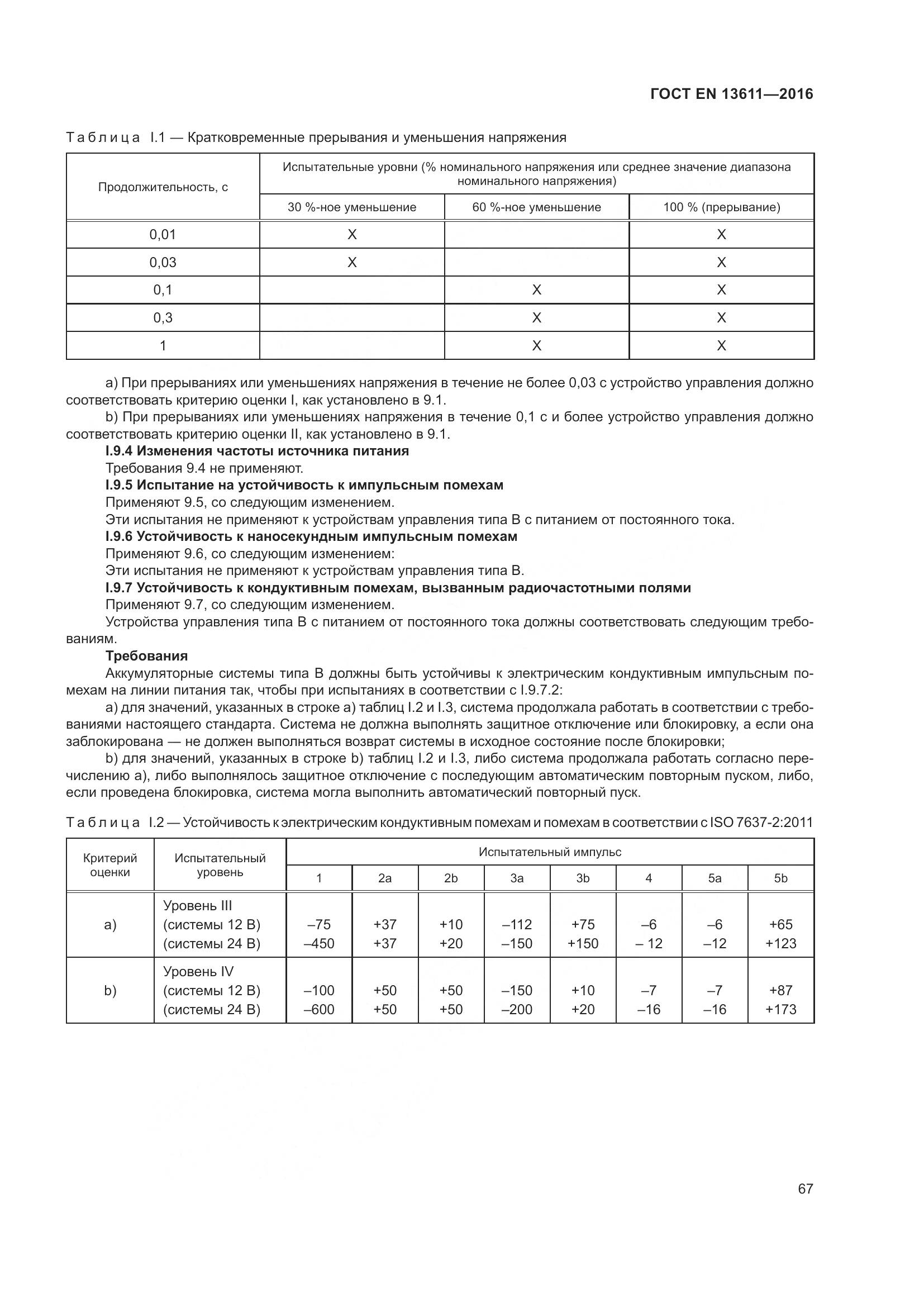 ГОСТ EN 13611-2016, страница 73