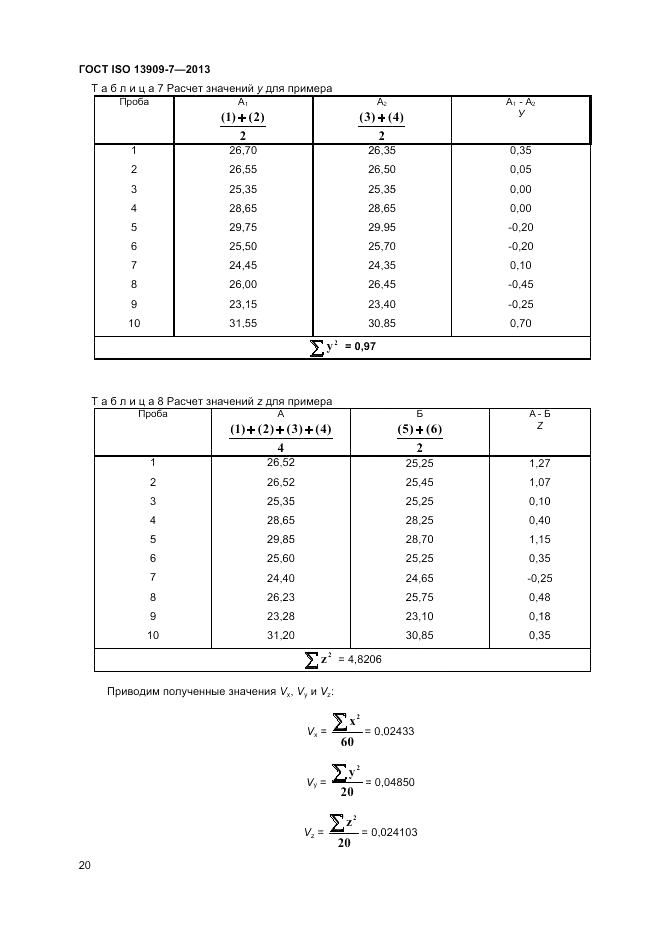 ГОСТ ISO 13909-7-2013, страница 26