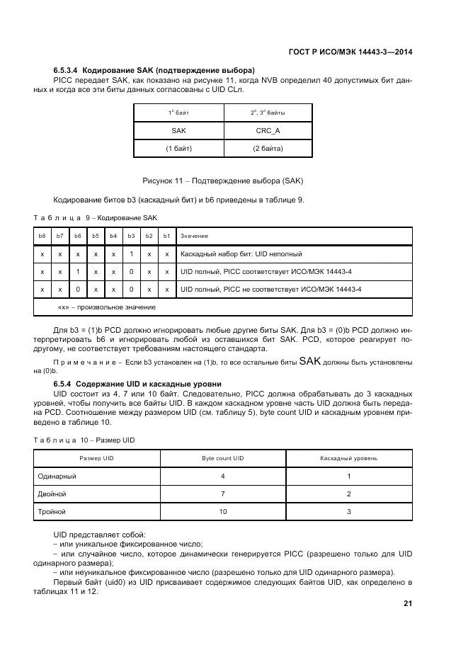 ГОСТ Р ИСО/МЭК 14443-3-2014, страница 27