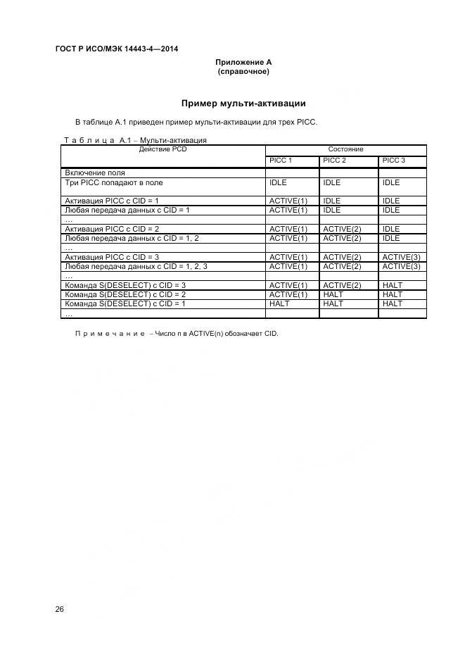 ГОСТ Р ИСО/МЭК 14443-4-2014, страница 32
