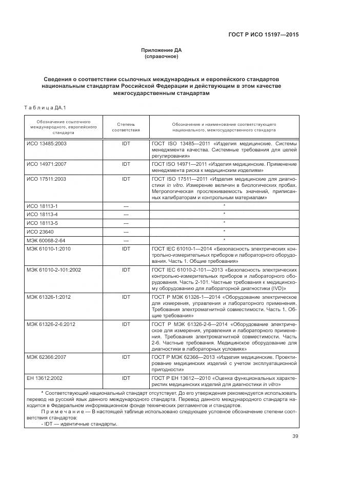 ГОСТ Р ИСО 15197-2015, страница 43
