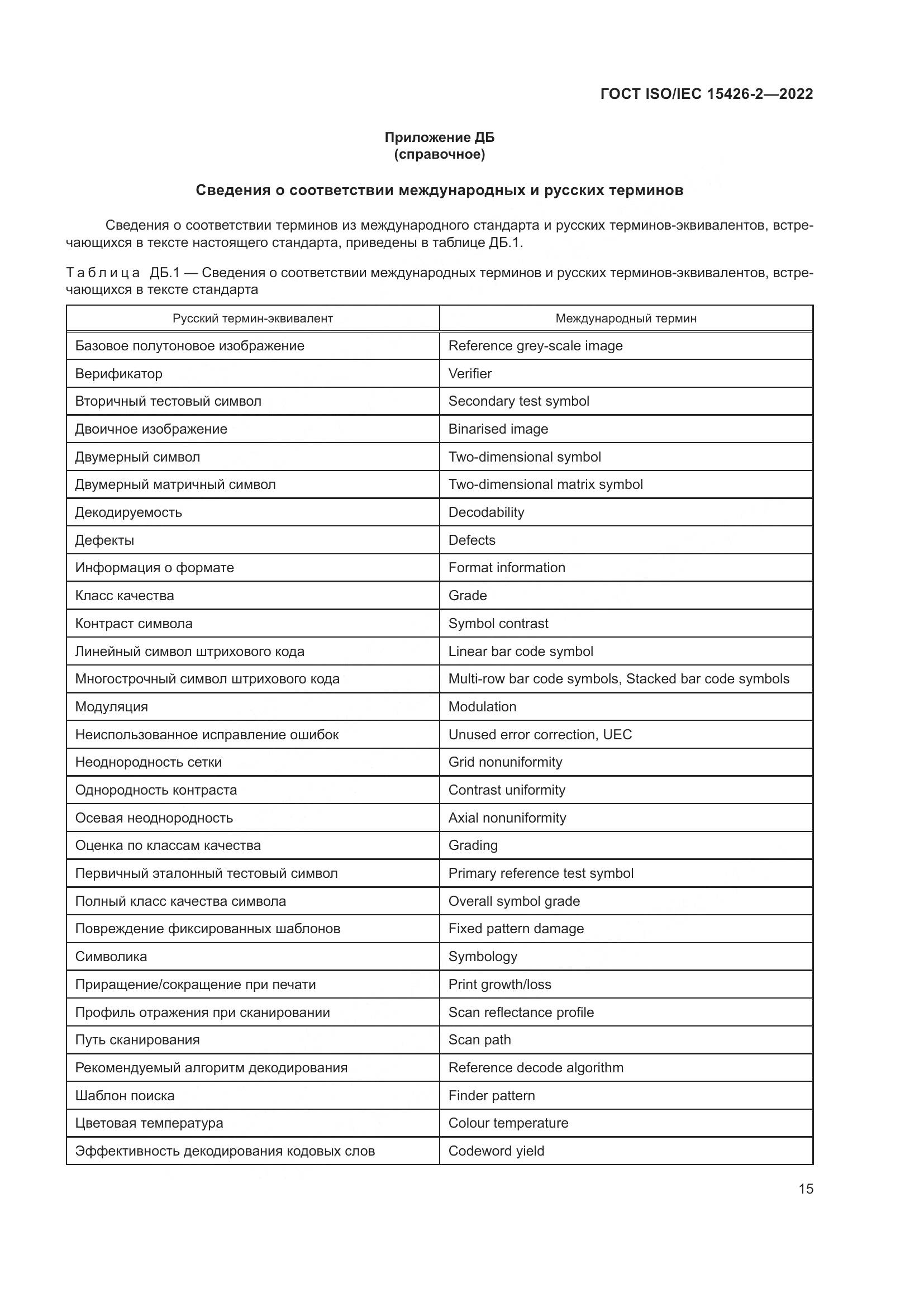 ГОСТ ISO/IEC  15426-2-2022, страница 22