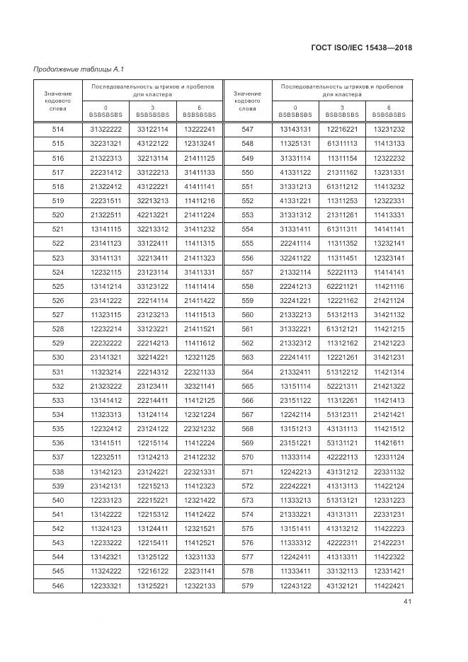 ГОСТ ISO/IEC  15438-2018, страница 47