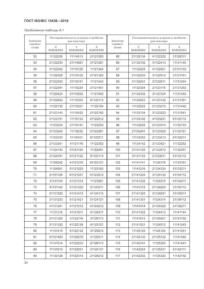ГОСТ ISO/IEC 15438-2018, страница 40