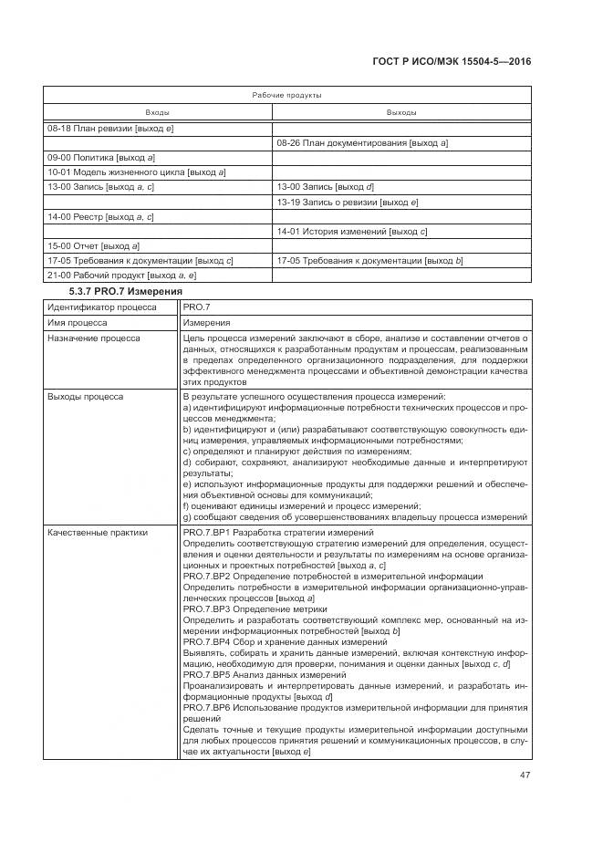 ГОСТ Р ИСО/МЭК 15504-5-2016, страница 51