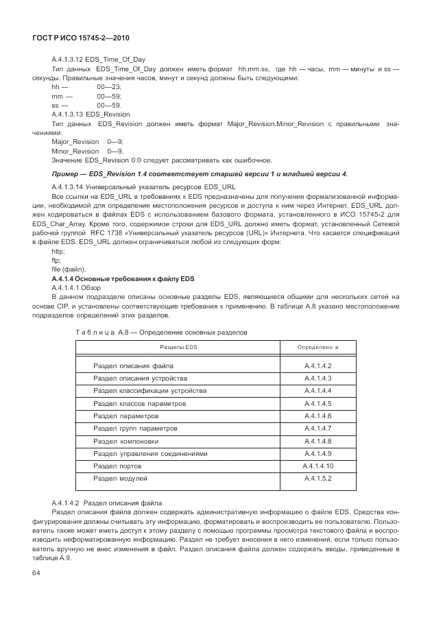 ГОСТ Р ИСО 15745-2-2010, страница 68