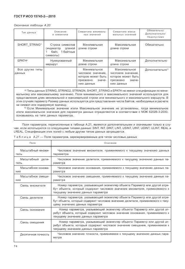 ГОСТ Р ИСО 15745-2-2010, страница 78