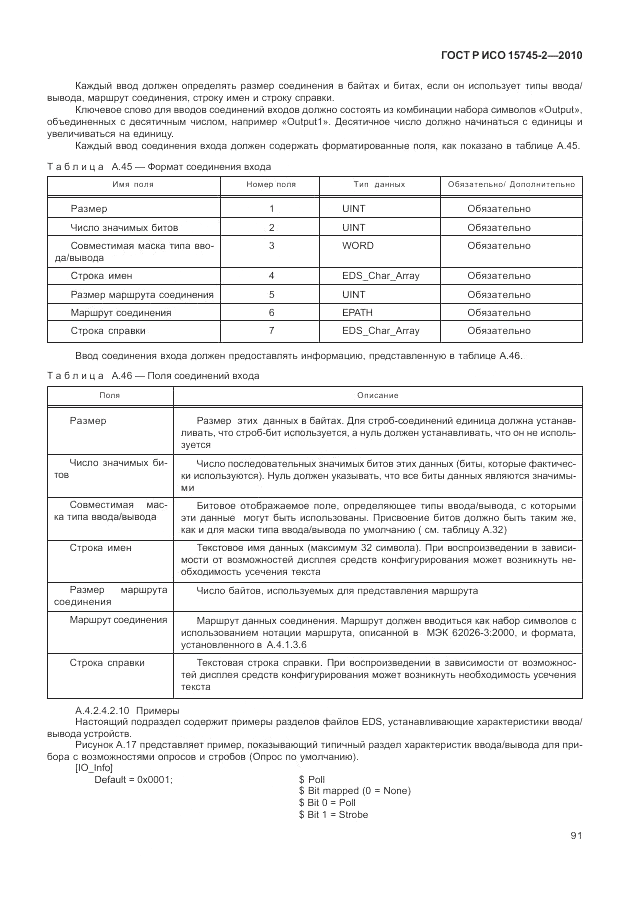 ГОСТ Р ИСО 15745-2-2010, страница 95