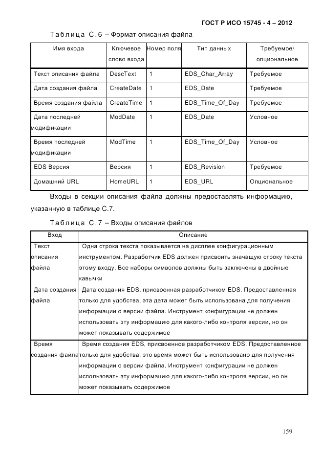 ГОСТ Р ИСО 15745-4-2012, страница 163