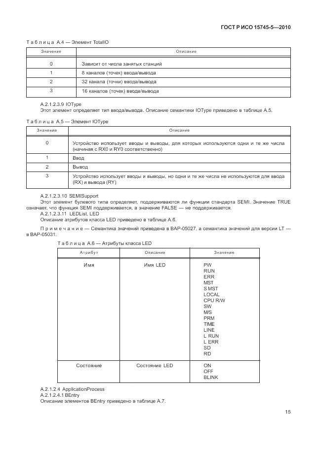 ГОСТ Р ИСО 15745-5-2010, страница 19