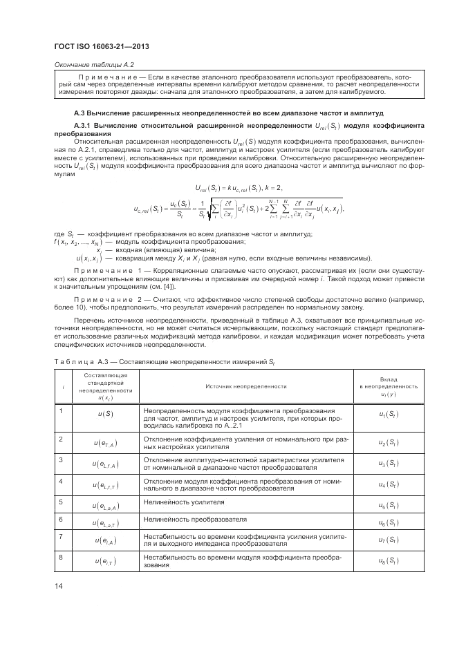 ГОСТ ISO 16063-21-2013, страница 18