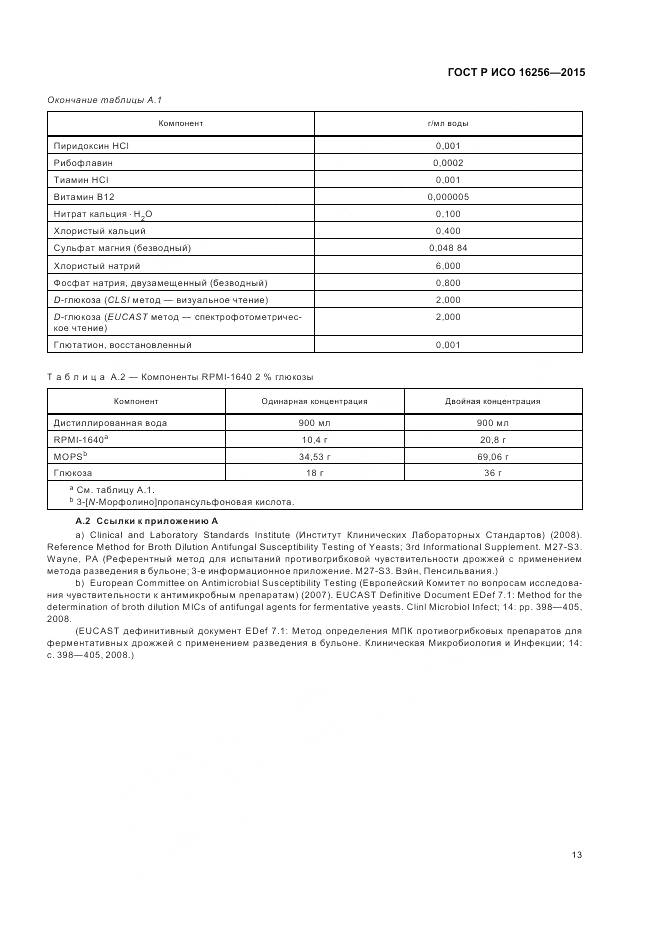 ГОСТ Р ИСО 16256-2015, страница 17