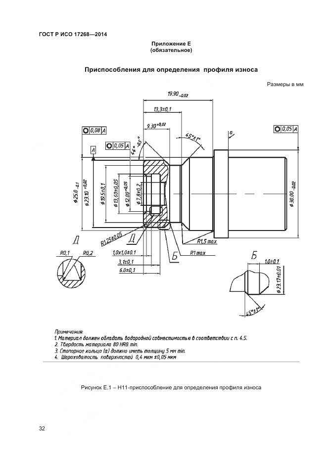ГОСТ Р ИСО 17268-2014, страница 36