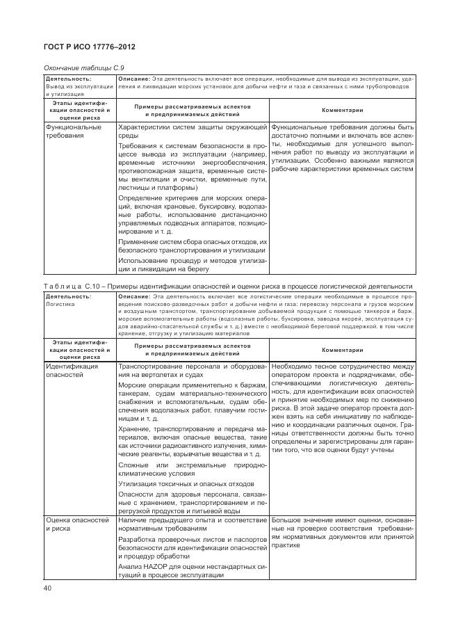 ГОСТ Р ИСО 17776-2012, страница 44