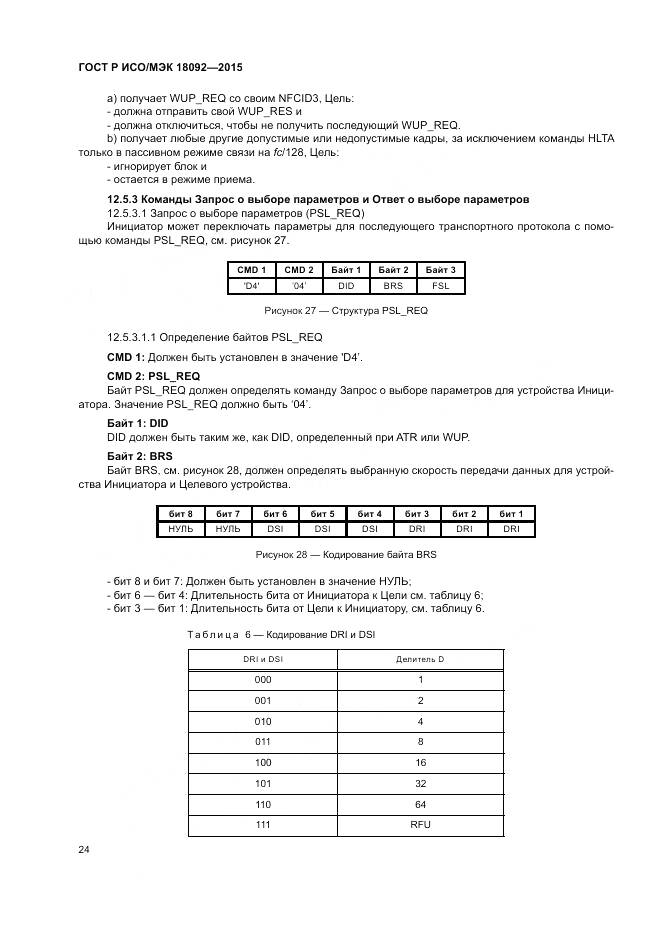 ГОСТ Р ИСО/МЭК 18092-2015, страница 28