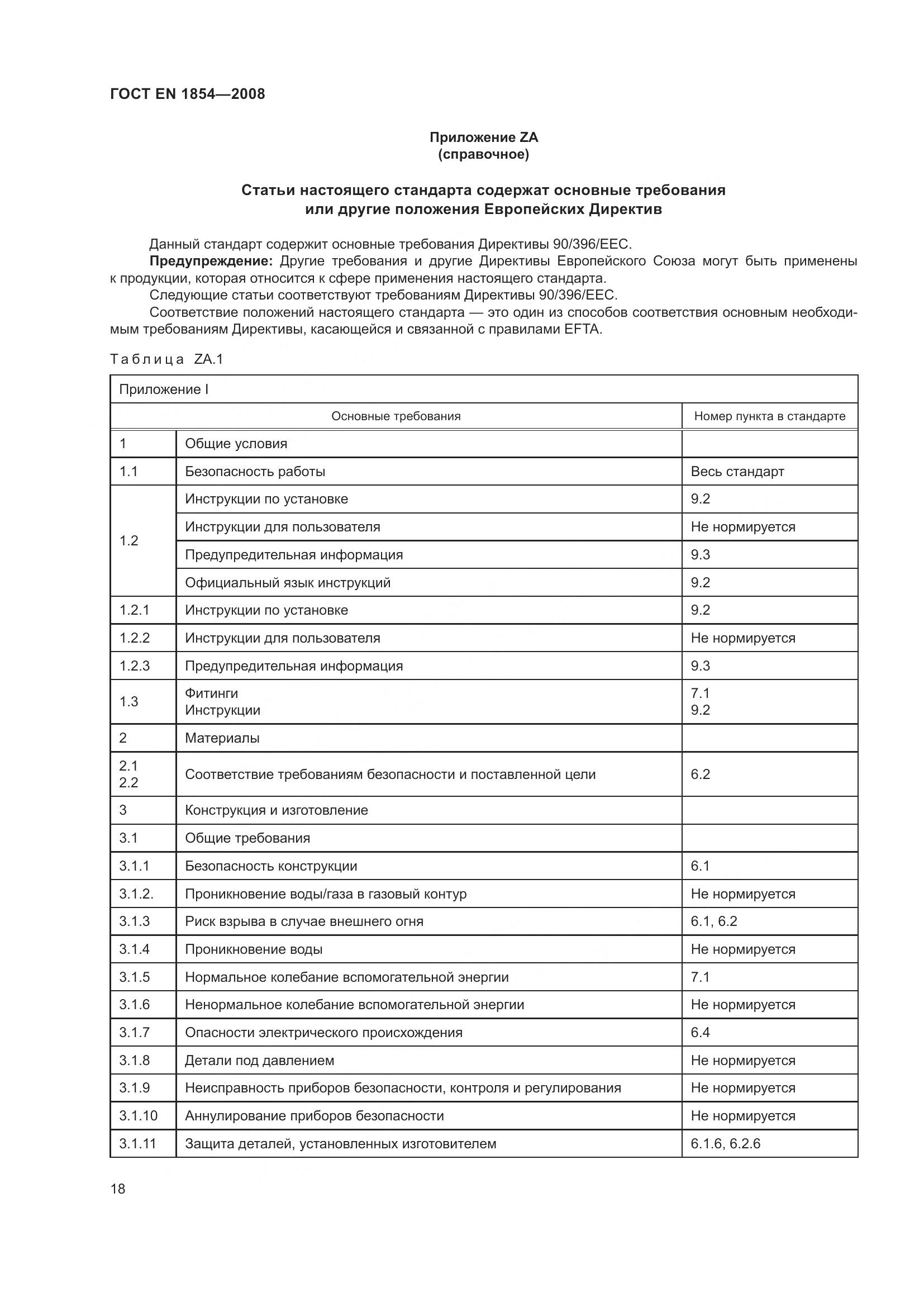 ГОСТ EN 1854-2008, страница 22