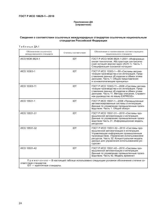 ГОСТ Р ИСО 18629-1-2010, страница 28