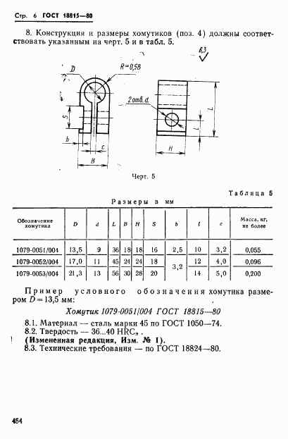 ГОСТ 18815-80, страница 6