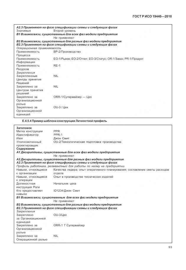 ГОСТ Р ИСО 19440-2010, страница 99