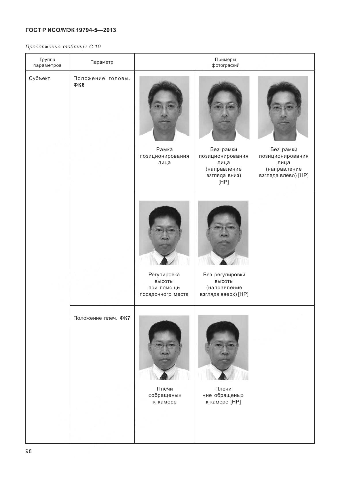 ГОСТ Р ИСО/МЭК 19794-5-2013, страница 106