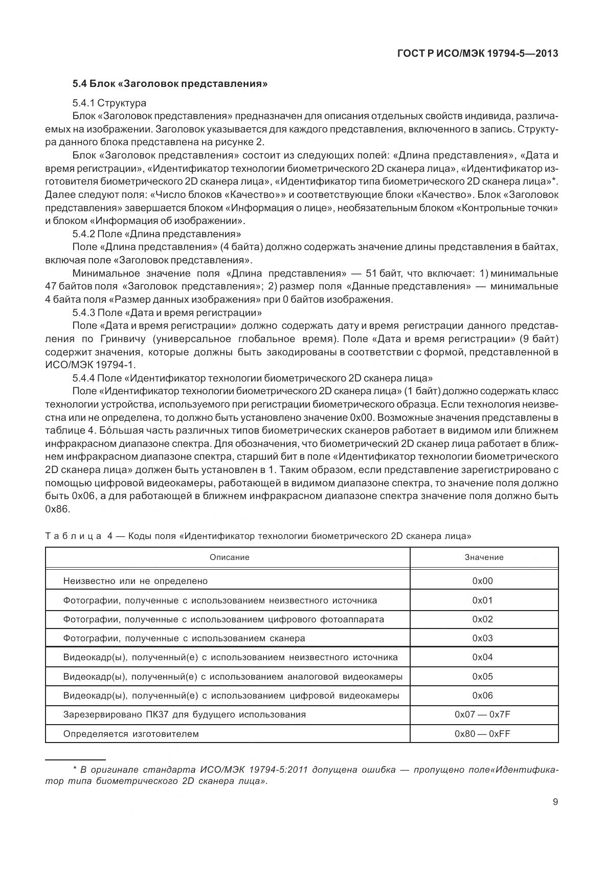 ГОСТ Р ИСО/МЭК 19794-5-2013, страница 17