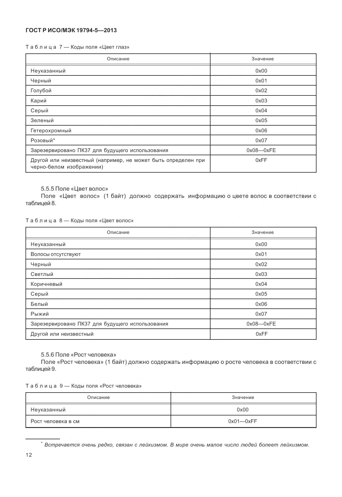 ГОСТ Р ИСО/МЭК 19794-5-2013, страница 20